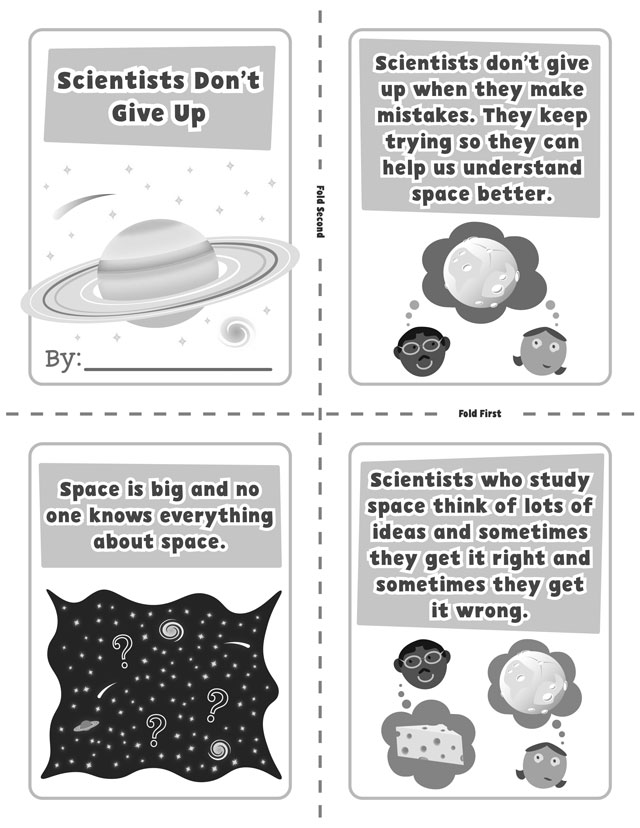 Family Night: Space Social Story Booklet