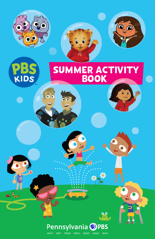 Cover of the PBS KIDS Summer Activity 2023 book